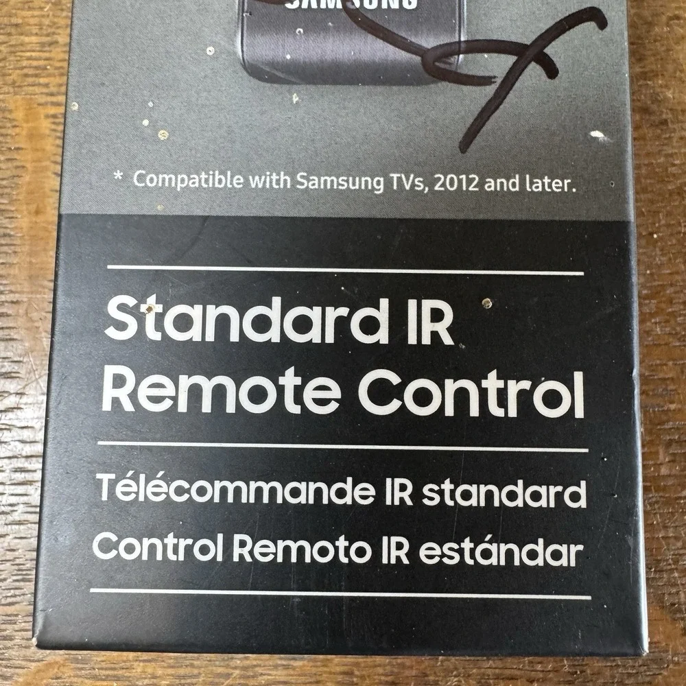 Genuine Samsung STANDARD IR REMOTE CONTROL Smart TV & Projectors VG-TM1240BN/ZA